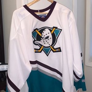 mighty ducks ccm hockey jersey